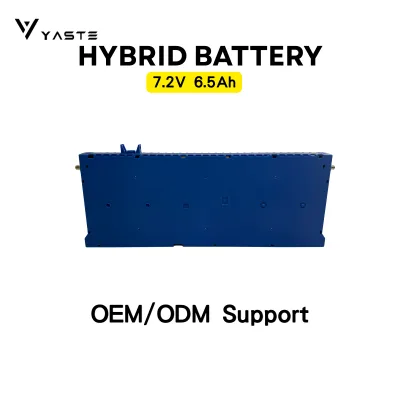 Yaste High Quality 6500mAh 7.2V Hybrid Car Battery Long Service Life RoHS/CE Certified 3 Years Warranty for Vitz 2010-2019 Axio