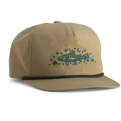 Custom Embroidery Unstructured 5 Panel Unisex Vintage Baseball Cap Wholesale Hip Hop Rope Hat Snapback