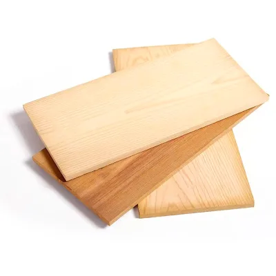 Tailai Red Cedar Salmon Grilling Plank - Wooden BBQ Board for Home & Outdoor Use - Perfect for Smoking & Grilling Salmon