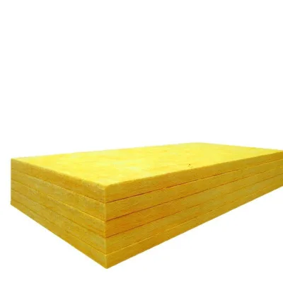 Factory Direct Wall Insulation Board Flame Retardant Cotton Centrifugal Glass Wool Greenhouse Sound-Absorbing for Warehouses