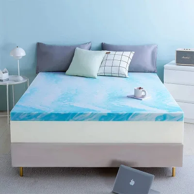 Summer Cool Memory Foam Breathable Mattress Antibacterial with Slow Rebound Fits Human Body Cushion for Living Room