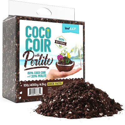 70/30 Blend Growing Media Hydroponic Bag 1.5 Cu. Ft. 50l Coconut Coco Coir Perlite