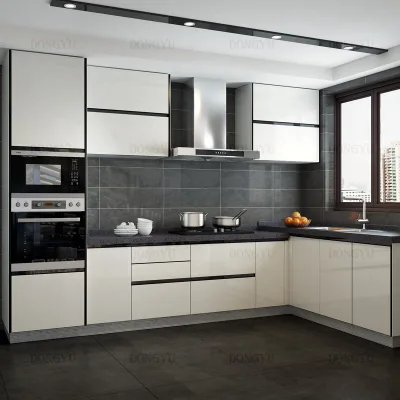 Latest Design High Quality Modern Kitchen Cabinet Furniture Kitchen Cabinet Full Set Customized Kitchen Cabinet