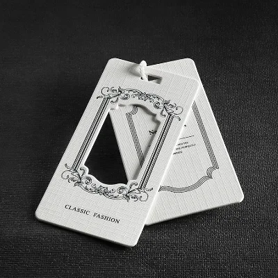 Customized Clothing Logos Cards Paperhang Tags Free Design Gift Tags