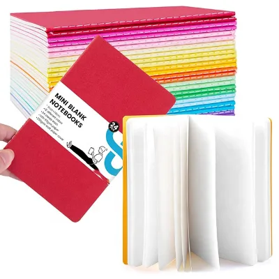 Customized Journal A5 Sewing Binding 60 Pages Notebooks Soft Cover Various Colorful Notebooks