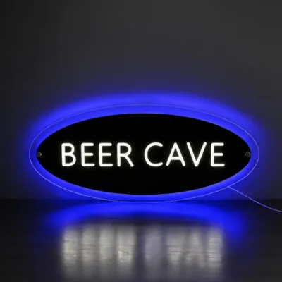 Acrylic Led Sign Board with White Light Source for Restaurant and Bar Indoor Menu Display and Branding