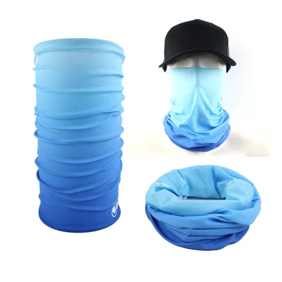 Wholesale Custom Logo Sun Neck Gaiter Bandana Buffss Mask Ghost Face Mask for Man Neck Gaiter