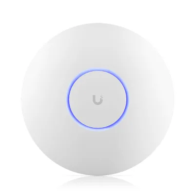 Wi-Fi 7 Tri-Band Wireless AP Ubiquiti U7-PRO Enterprise-Grade 160 Square Meter 6GHz Supporting 300+ Devices POE++ Power 10G RJ45
