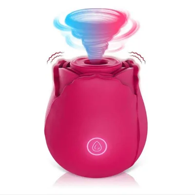 Rose Toys Vibrator for Women, Vlatne Clitoral Vibrator Sex Stimulator with 10 Mind-Blowing Tapping Modes