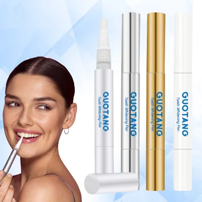 Private Label Teeth Whitening Pen  Deep Cleaning Cigarette Stains Non Peroxide Teeth Whitening Pen