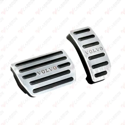 Aluminum Alloy Gas Brake Pedal Set for Volvo S80 S60 XC60 V60 Accelerator Pedal with Rubber