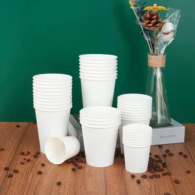 OEM Wholesale Biodegradable Custom Logo Disposable Single Wall Yogurt Paper Cup