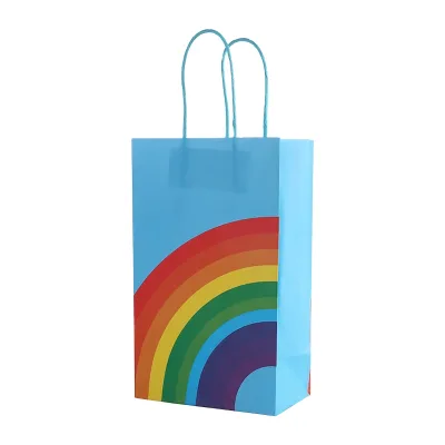 Eco-friendly 100% Recyclable Craft Paper Bags with Reinforced Handle for Your Sustainable Needs