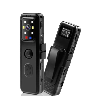 1080P Body Camera with Audio and Video Mini Body Cameras with Infrared Night Vision Body Cam Pocket Camcorder