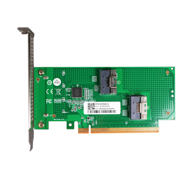 PCI-E 4.0 16X to SlimSAS SFF-8654 adapter card gaming graphics card external expansion card PCIE to 8654 Adapter card