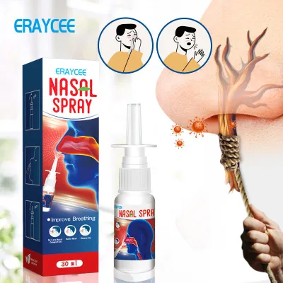 ERAYCE Chinese Natural Herbal Nasal Spray 30ml Gentle Nasal Care Mist Discomfort Smooth Breathing Daily Nose Cleaning Spray