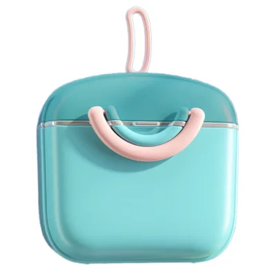 Wholesale Hot Sale Kids Eco-friendly Silicone Food Storage Box PP Materials Milk Storage Box