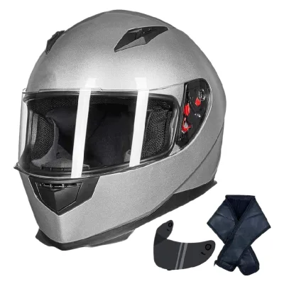 Wide Varieties Removable Winter Neck Scarf 2 Visors Mountain Road Bike Motorcycle Accessories Helmet