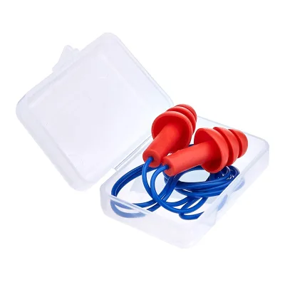 Christmas Ear Plug with Cord for Several Time Use Travel Earplug for Sleeping