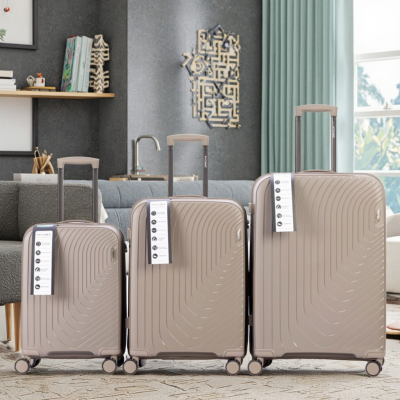 luggage Sets 3 Piece 4 Wheels With Power Sellers Short-term business trips air and Long-term travel or family vacations