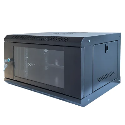 6u Computer Rack Mounted Wall 19 Inch  530*300*400 mm Mini Cabinet
