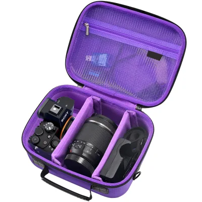 Quality Assurance DSLR Mirror-less Camera Bag Case Video Camera Equipment Hard Shell Carrying Case