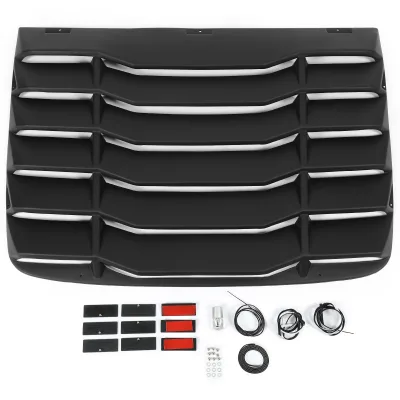 For Honda Civic Coupe 2016-2020 Rear Window Louver Windshield Sun Shade Cover