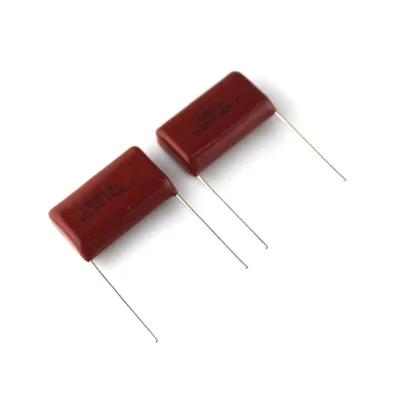 China Wholesale Manufacturer Polyester Film Capacitor 630V 155 25MM power factor correction capacitor for Photo Flash