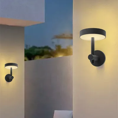 Solar Wall Lamp With Smart Sensor Technology for Automatic On/Off Function and Energy Efficiency
