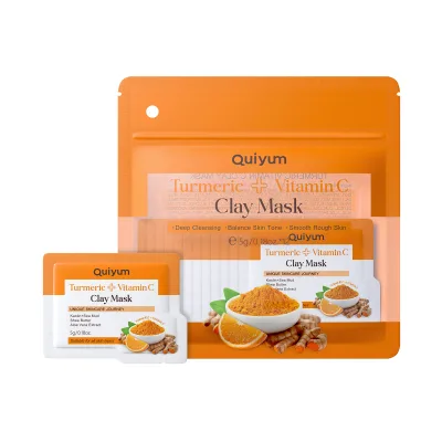 Factory Direct Turmeric Mud Facial Mask Skin Care Vitamin C Turmeric Clay Mask