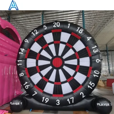 High Quality Durable Cheap Inflatable Soccer Target air Blown Dart Target for Outdoor Activity Inflatable Soccer Toss Game