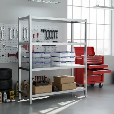 Extra Thick Stainless Steel Disassemblable Work Table Anti-Corrosion Knockdown Bench for Wet Kitchen Environment