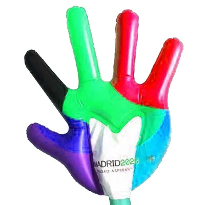 2025 New Year Concerts Fans Cheering Inflatable Pvc Hand for Advertising