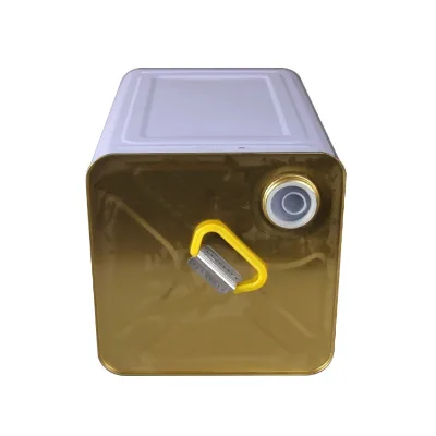Cooking Oil Tin 20l Oil Tin Metal Oil Tin Can With Plastic Spout