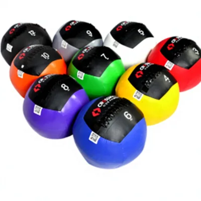 GYM Equipment Fitness Accessories Handles Weight Ball with Handles Rubber Medicine Ball Medicine Ball Binaural Medicine Ball