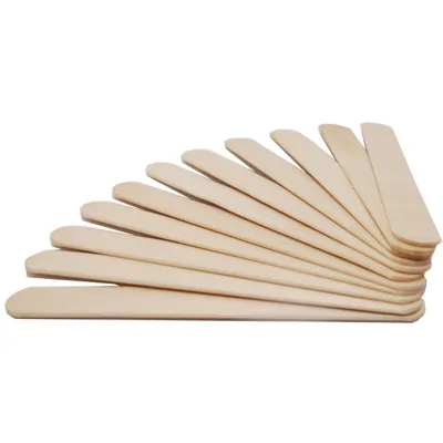 Eco-Friendly Disposable Wax Spatula Wooden Wax Spatula for Cosmetic Tool