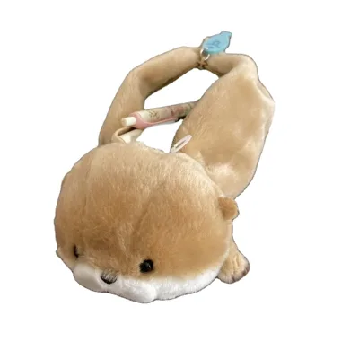 HY198 Wholesale Plush Pencil Bag Capybara Plush Cosmetic Bag Cute Stuffed Plush Pencil Case Toy