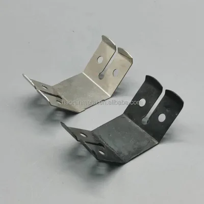 Bold and Efficient Furring Channel Clips Silver/balck 0.6mm Spring Clip