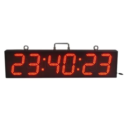 Tuoxing Professional Electronic Sports Stopwatch Digital Timer Clock Waterproof Wireless Remote Aluminum Alloy Red CE RoHS