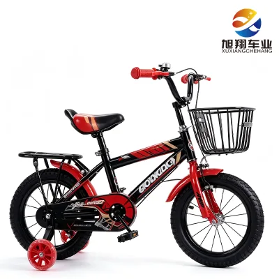 Boys Girls Kids Bicycle 12 Inch Sport Bike 2.125 Fat Tire Flash Assist Wheels Handheld Seat Robust Steel Basket