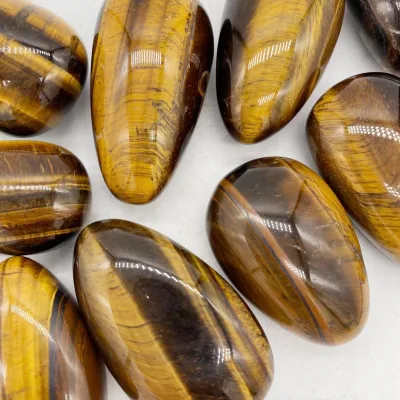 Natural Stone Tiger Eye Tumble Stone Wholesale Best Quality Tumbled Stone Crystal Healing Tumbles