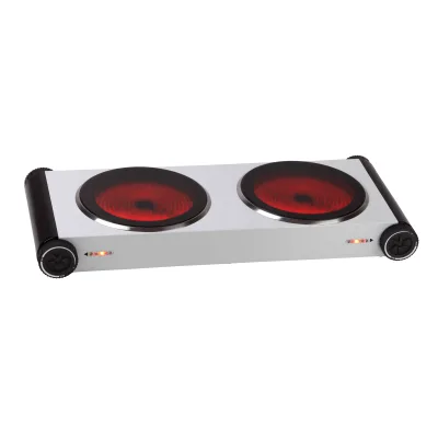 Cool Touch Double Ceramic Stove