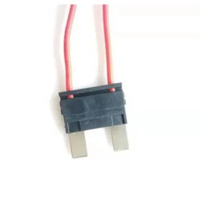 EParthub Universal Car Fuse Tap Adapter Kit Low Profile ATO/ATC/Micro2 Blade Fuse Holder with Red Wire for Dash Cam & GPS