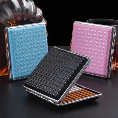 Portable Ladies Cigarette Box Packaging Waterproof 20 Cigarette Case