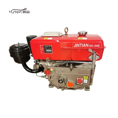 VISION R180 Small Hand Start Single Cylinder 7hp diesel Engine for Threshing Machine Feed Crusher