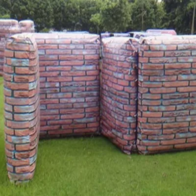 Professional Eco-friendly Inflatable Paintball Bunker Set with Laser Tag Barriers 2-Year Warranty for Outdoor Shooting Games