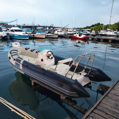 Factory Direct Supply RIB470 Inflatable Fiberglass Boats with Certification