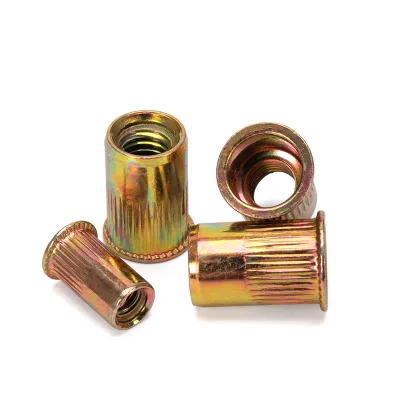 Wholesale Zinc Plated Steel Closed End Rivet Nut Sealed Waterproof Blind Nut M5 M12 Leak Proof OEM ODM Factory