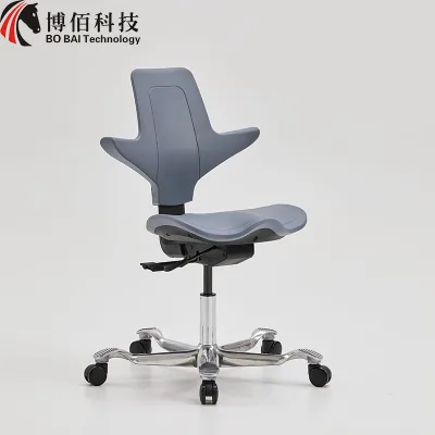 PU Ergonomic Chair,Multi-functional Saddle Chairs,Height Adjustable Swivel Office chair for School,Lab,Hospital, Studio,Library