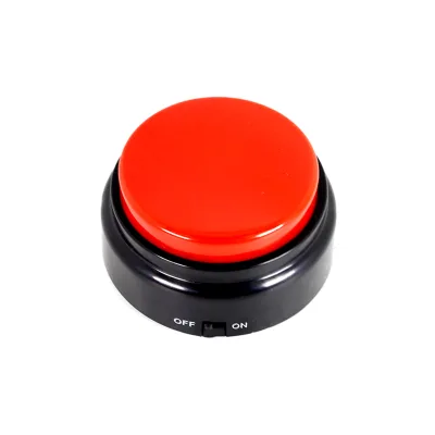 Factory Promotional Gifts Custom Sound Button Mini Sound Recorder, Voice Recorder Button, 60s 10s 30s Voice Recording Button